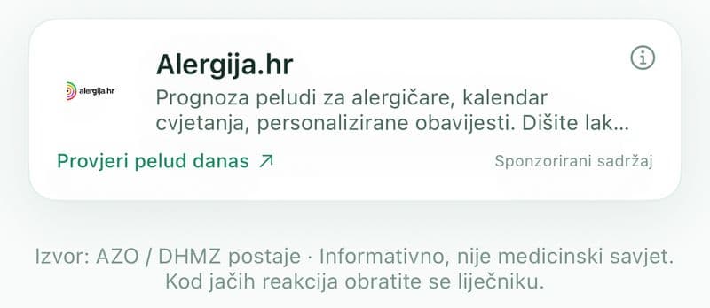 Snimka: sponzorska kartica, aplikacija